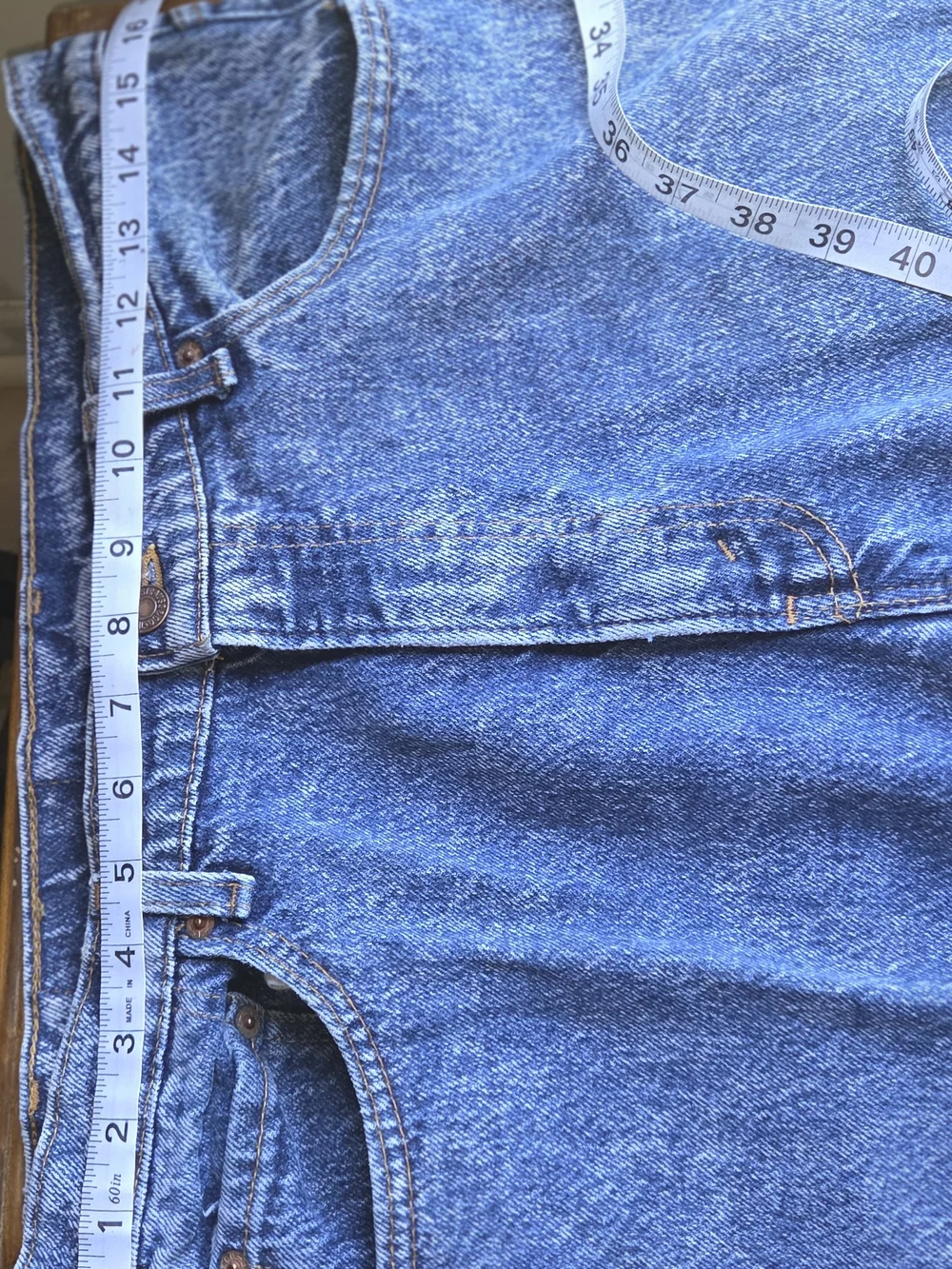 Vintage 1988 Levi's 550 Stonewash Jeans Made in USA 36x34 Knoxville 532